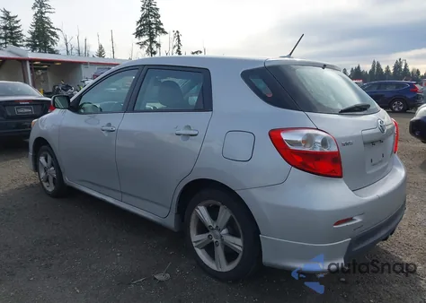 2010 Toyota Matrix S из США, поврежденный, VIN 2T1LE4EE8AC016318